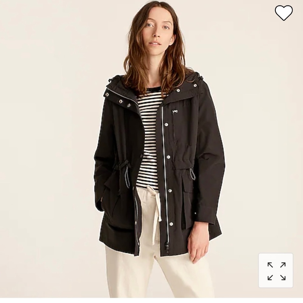 Jcrew perfect lightweight jacket black